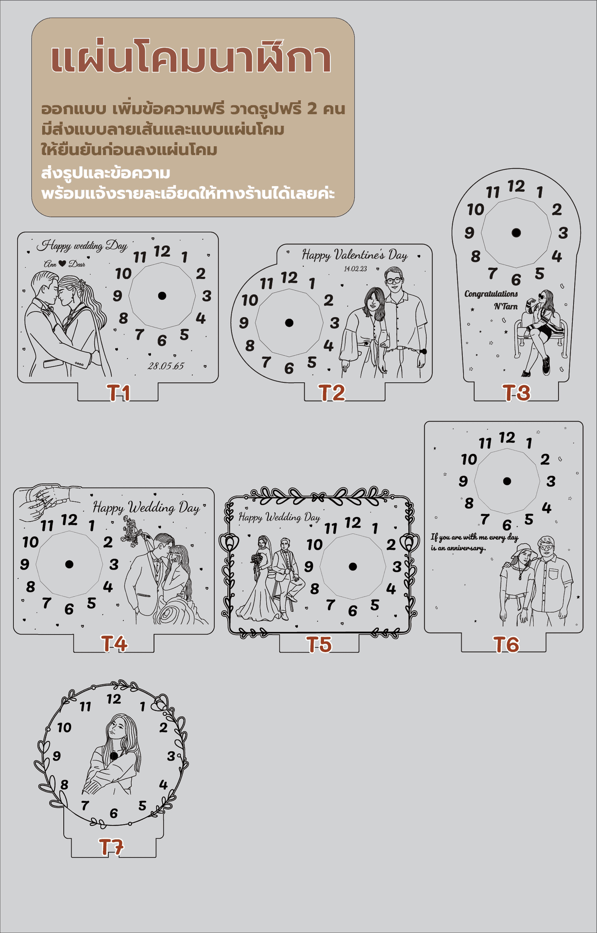 แผ่นโคมนาฬิกา